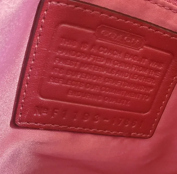 Coach F17861 Chelsea Wine Red Patent Leather Ashlyn Hobo Shoulder Bag Handbag - Picture 15 of 17